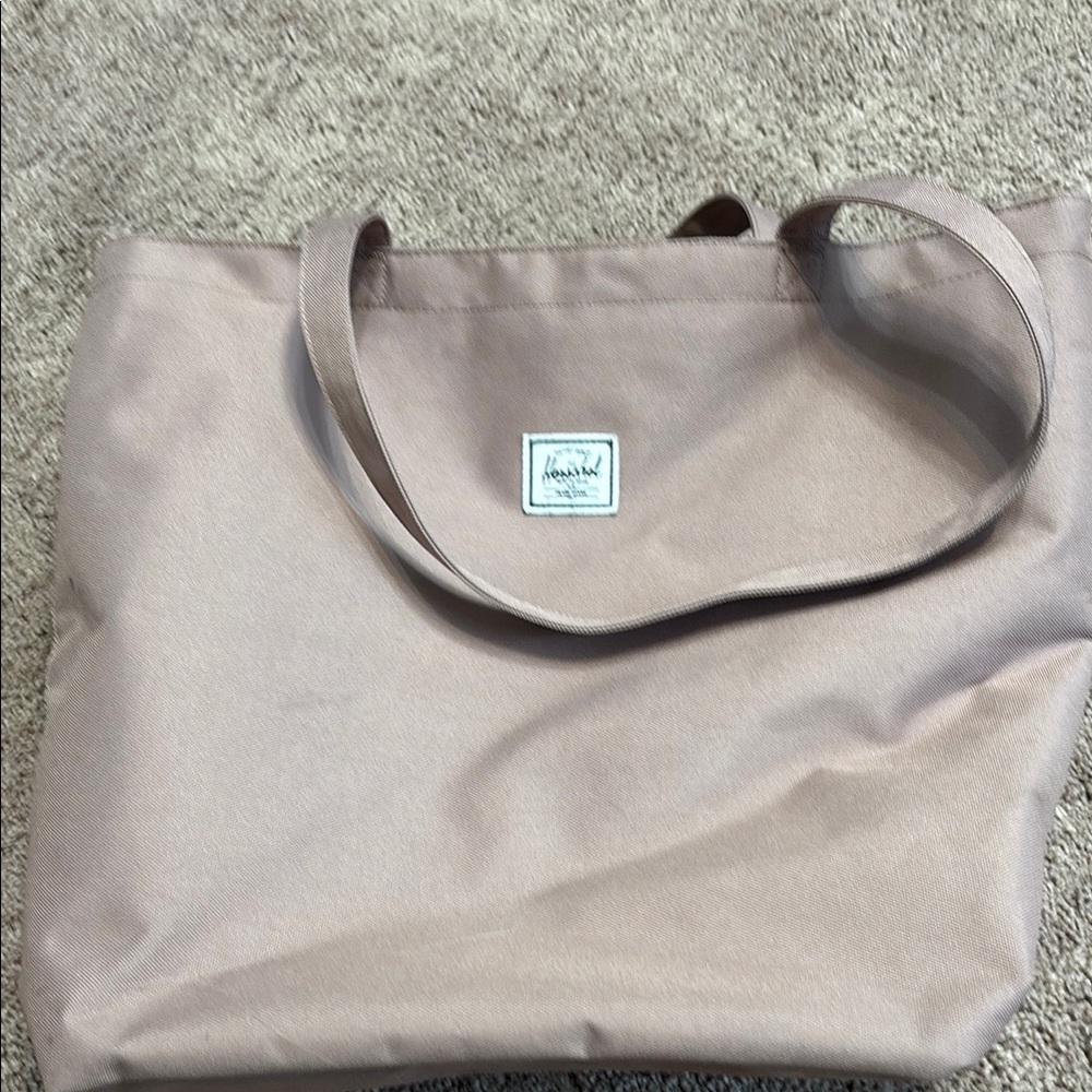 Herschel Supply Company light purple Tote Bag with Minimalist Design